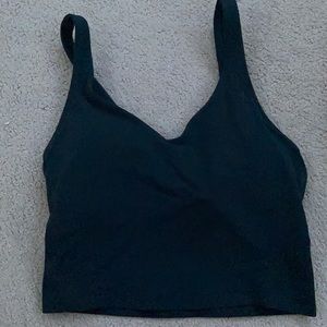 black lulu lemon align tank